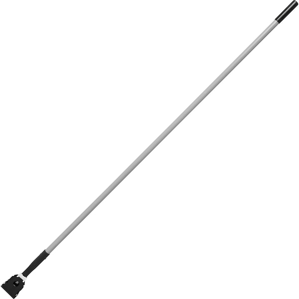 Rubbermaid Commercial Handle, f/Snap-onDust Mop, 360 Degrees, Fiberglass, 60", BK, PK 12 RCPM146CT - main